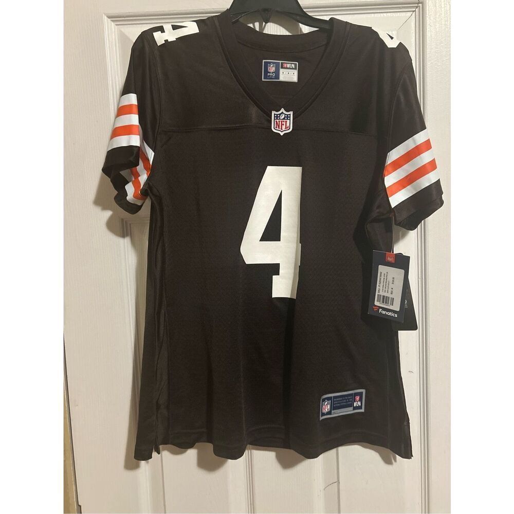 New Fanatics Pro Line Cleveland Browns Watson Jersey Size Medium